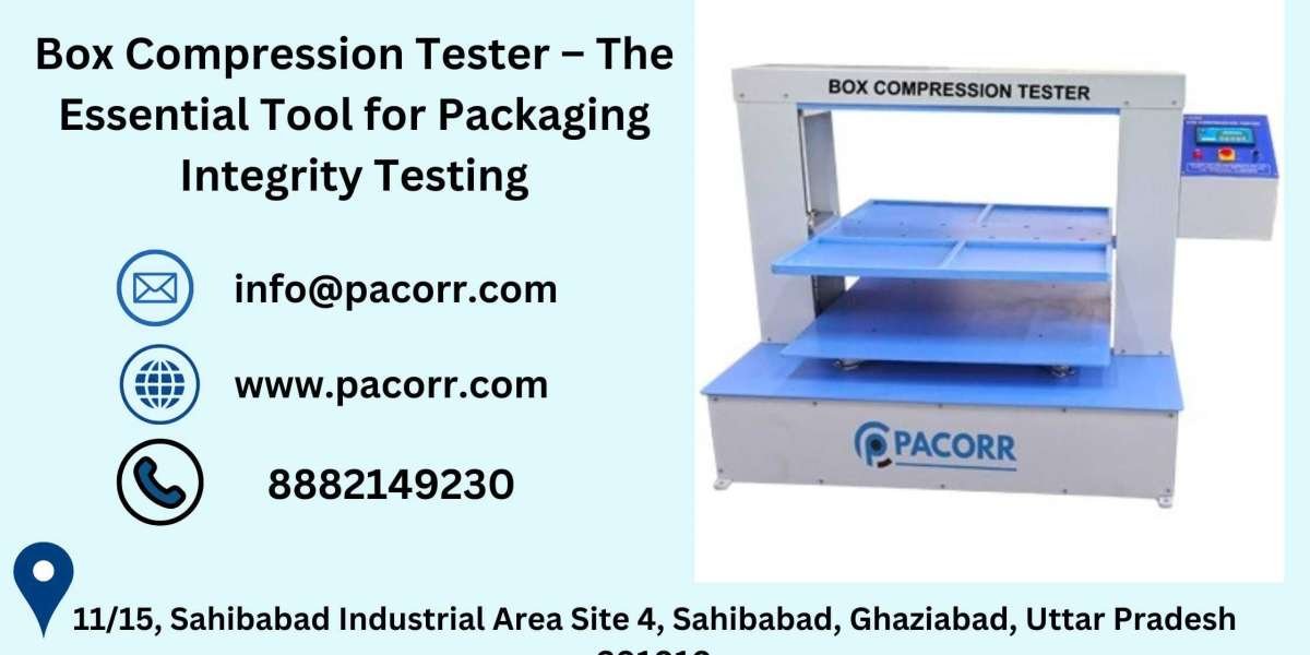 All About Pacorr’s Box Compression Tester: Features, Applications, and Benefits